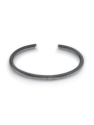 Браслет бижутерия, покрытие - серебрение с оксидированием, без вставок