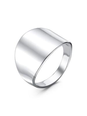 Кольцо бижутерия, покрытие - серебрение, без вставок