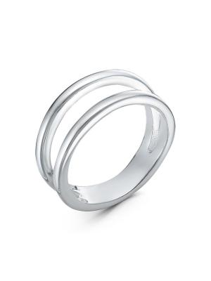 Кольцо бижутерия, покрытие - серебрение, без вставок