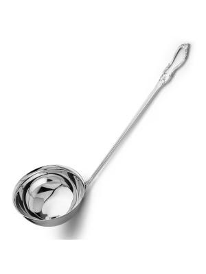 Половник "вензель" серебро 925 пробы, без покрытия, без вставок