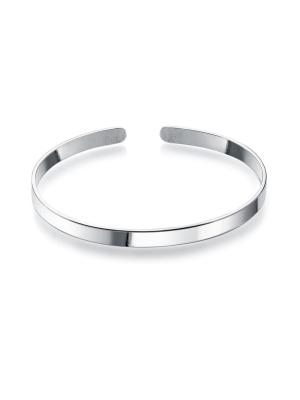 Браслет бижутерия, покрытие - серебрение с оксидированием, без вставок