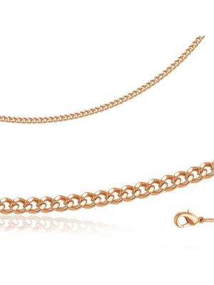 Браслет бижутерия, покрытие - золочение, без вставок