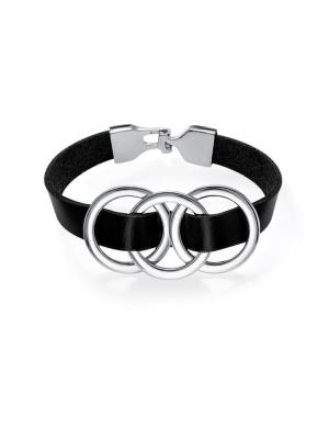 Браслет бижутерия, покрытие - платинирование, без вставок