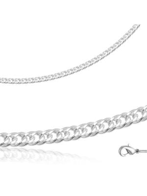 Браслет бижутерия, покрытие - серебрение, без вставок