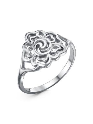 Кольцо бижутерия, покрытие - платинирование, без вставок