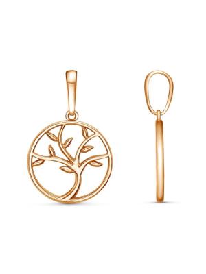 Подвеска бижутерия, покрытие - золочение, без вставок