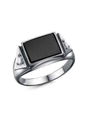 Кольцо бижутерия, покрытие - серебрение с оксидированием