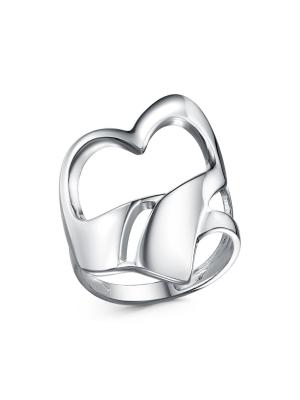 Кольцо бижутерия, покрытие - платинирование, без вставок