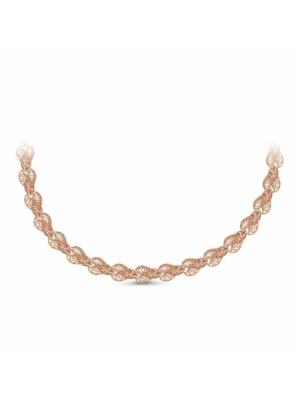 Колье бижутерия, покрытие - золочение, без вставок