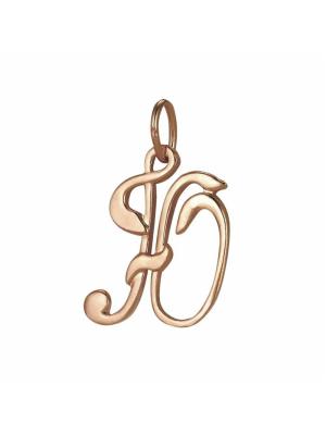Подвеска бижутерия, покрытие - золочение, без вставок
