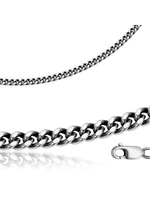 Браслет бижутерия, покрытие - серебрение с оксидированием, без вставок