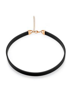 Чокер бижутерия, покрытие - золочение, без вставок