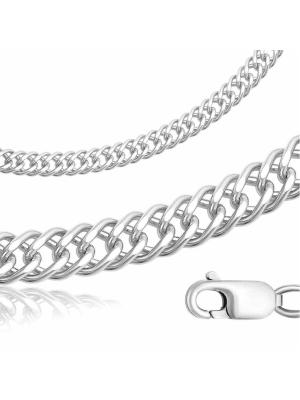 Браслет бижутерия, покрытие - серебрение, без вставок