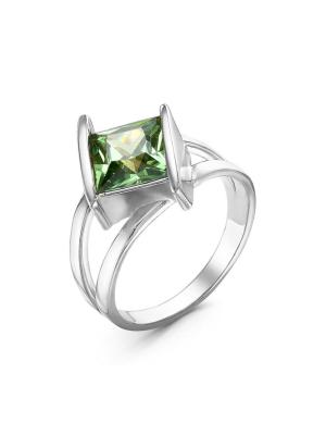 Кольцо серебро 925 пробы, без покрытия, вставка - фианит (недрагоценный камень)