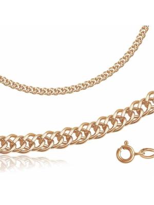 Браслет серебро 925 пробы, покрытие - золочение, отделка - алмазная грань, без вставок