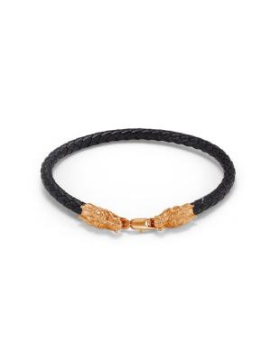 Браслет бижутерия, покрытие - золочение, без вставок