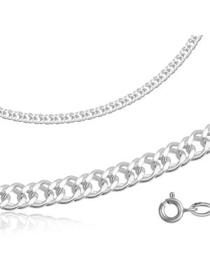 Браслет серебро 925 пробы, без покрытия, отделка - алмазная грань, без вставок