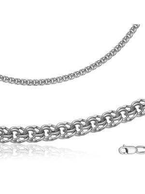 Браслет серебро 925 пробы, покрытие - оксидирование, без вставок