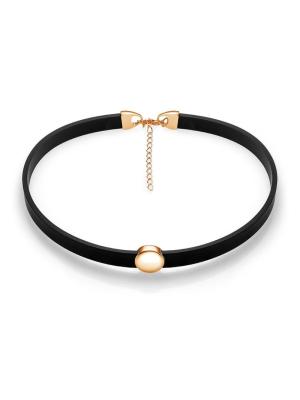 Чокер бижутерия, покрытие - золочение, без вставок