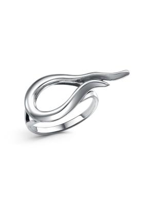 Кольцо бижутерия, покрытие - серебрение с оксидированием, без вставок