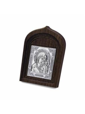 Икона бижутерия, покрытие - серебрение с оксидированием, без вставок