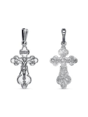 Подвеска бижутерия, покрытие - серебрение с оксидированием, без вставок