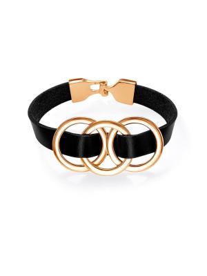 Браслет бижутерия, покрытие - золочение, без вставок