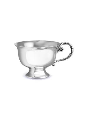 Чашка серебро 925 пробы, покрытие - оксидирование, без вставок