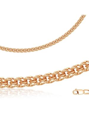 Браслет серебро 925 пробы, покрытие - золочение, без вставок