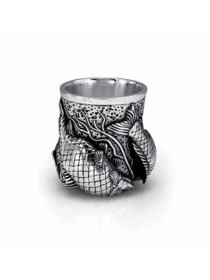 Стопка серебро 925 пробы, покрытие - оксидирование, без вставок