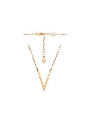 Колье бижутерия, покрытие - золочение, без вставок