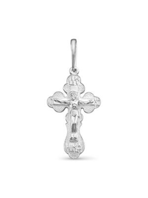 Подвеска серебро 925 пробы, покрытие - родирование, без вставок