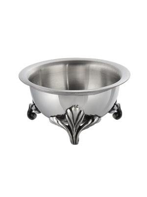 Солонка серебро 925 пробы, покрытие - оксидирование, без вставок