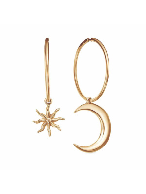 Серьги бижутерия, покрытие - золочение, без вставок