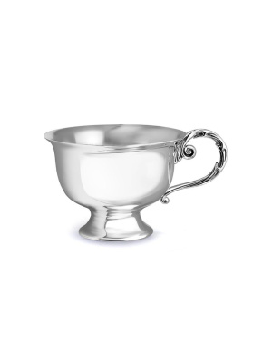 Чашка серебро 925 пробы, покрытие - оксидирование, без вставок