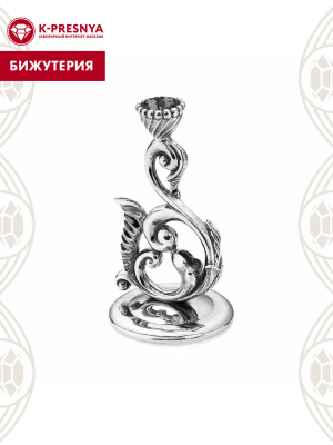 Сувенир бижутерия, покрытие - серебрение с оксидированием, без вставок