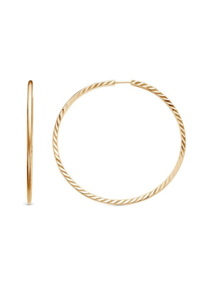 Серьги серебро 925 пробы, покрытие - золочение, отделка - алмазная грань, без вставок