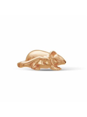 Сувенир бижутерия, покрытие - золочение, без вставок