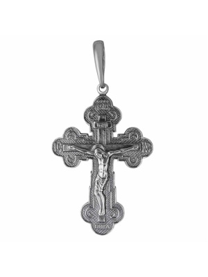 Подвеска серебро 925 пробы, покрытие - оксидирование, без вставок