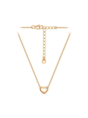 Колье бижутерия, покрытие - золочение, вставка - стекло ювелирное preciosa