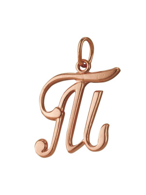 Подвеска бижутерия, покрытие - золочение, без вставок