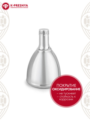 Штоф серебро 925 пробы, покрытие - оксидирование, без вставок