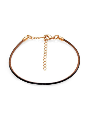 Браслет бижутерия, покрытие - золочение, без вставок