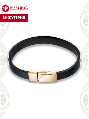 Браслет бижутерия, покрытие - золочение, без вставок