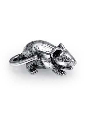 Сувенир серебро 925 пробы, покрытие - оксидирование, без вставок