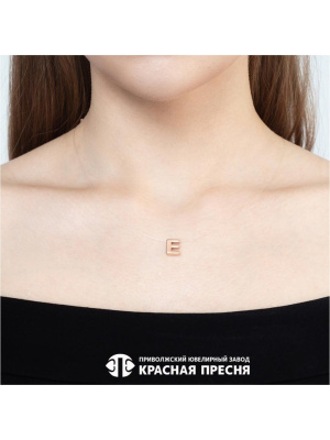 Подвеска серебро 925 пробы, покрытие - золочение, без вставок