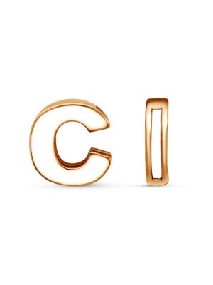 Подвеска серебро 925 пробы, покрытие - золочение, без вставок