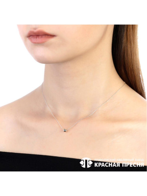 Колье серебро 925 пробы, без покрытия, без вставок