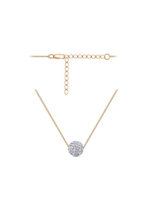 Колье бижутерия, покрытие - золочение, вставка - стекло ювелирное