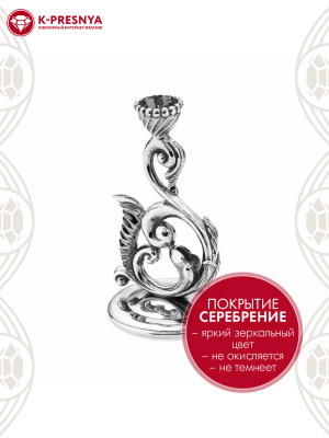 Сувенир бижутерия, покрытие - серебрение с оксидированием, без вставок